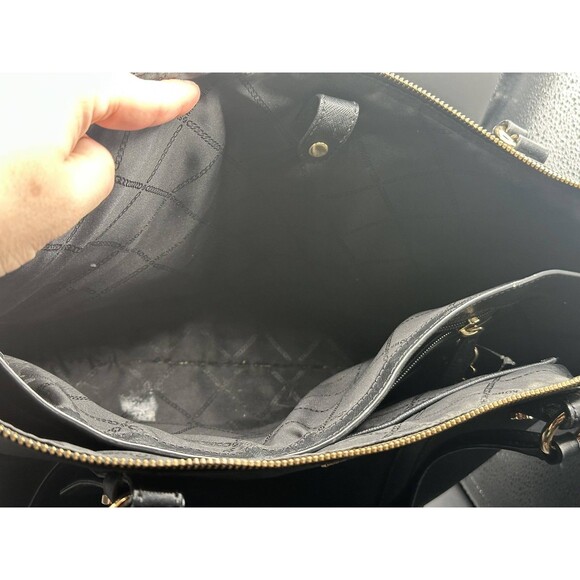 Michael Kors Nomad Large Top Zip Tote Black - Picture 4 of 5